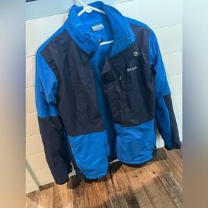 Columbia outgrow interchangeable, two jackets and one boys size extra large